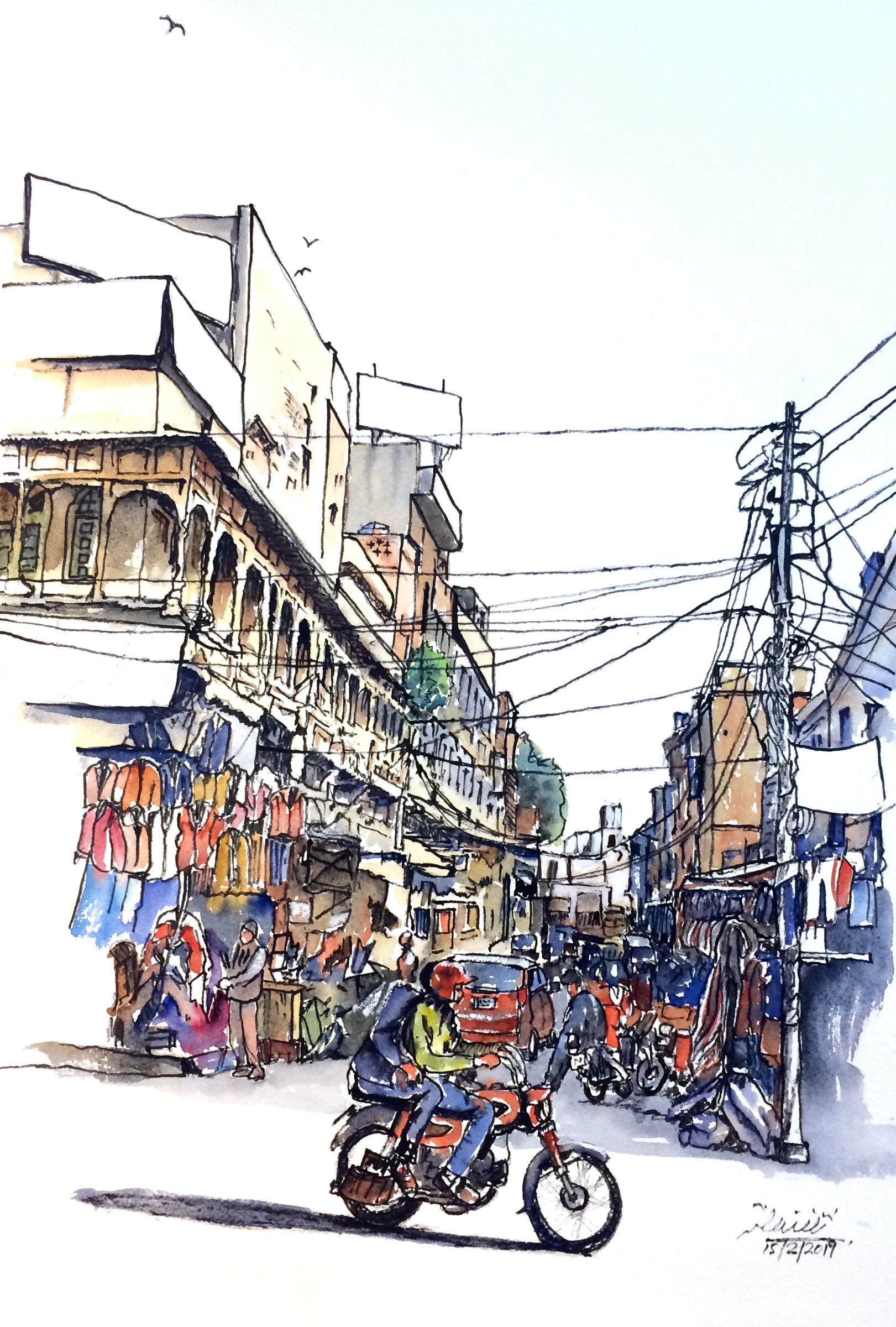 Anarkali Bazar2 Lahore  by ArtSaqib