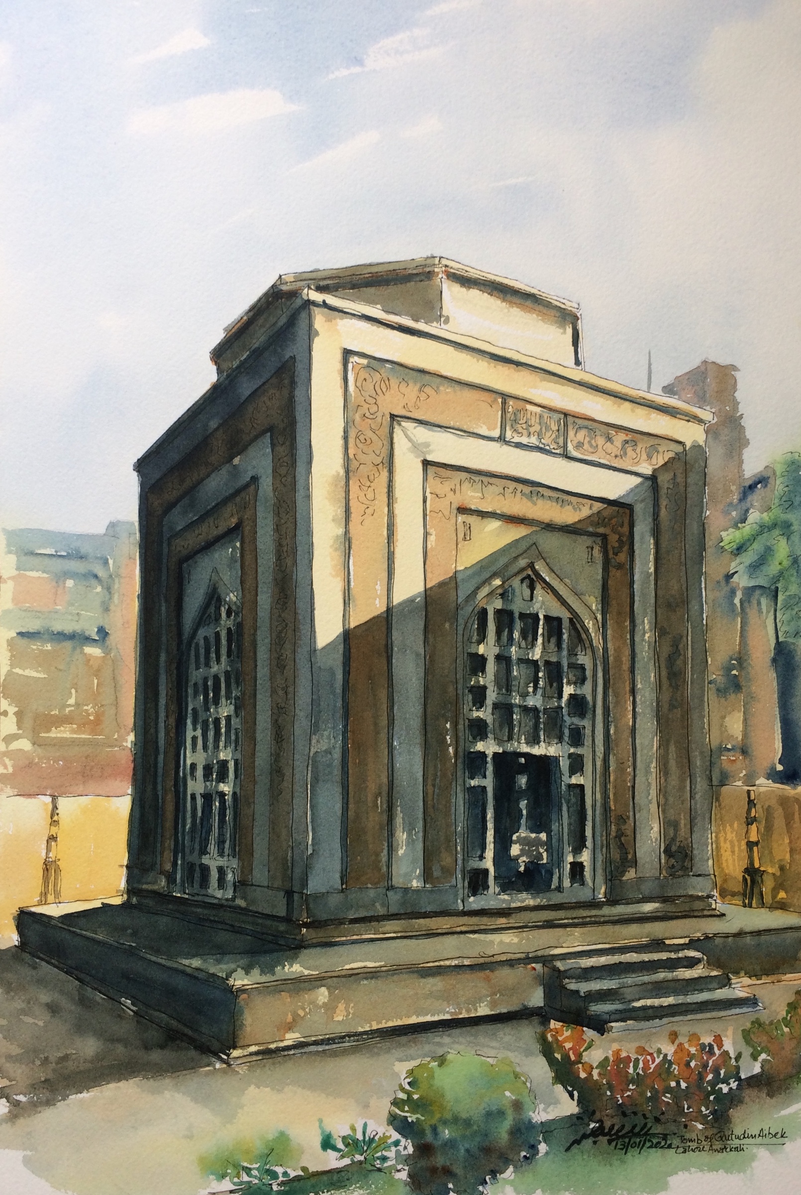 Tomb of Qutb al Din Aibak Lahore by ArtSaqib