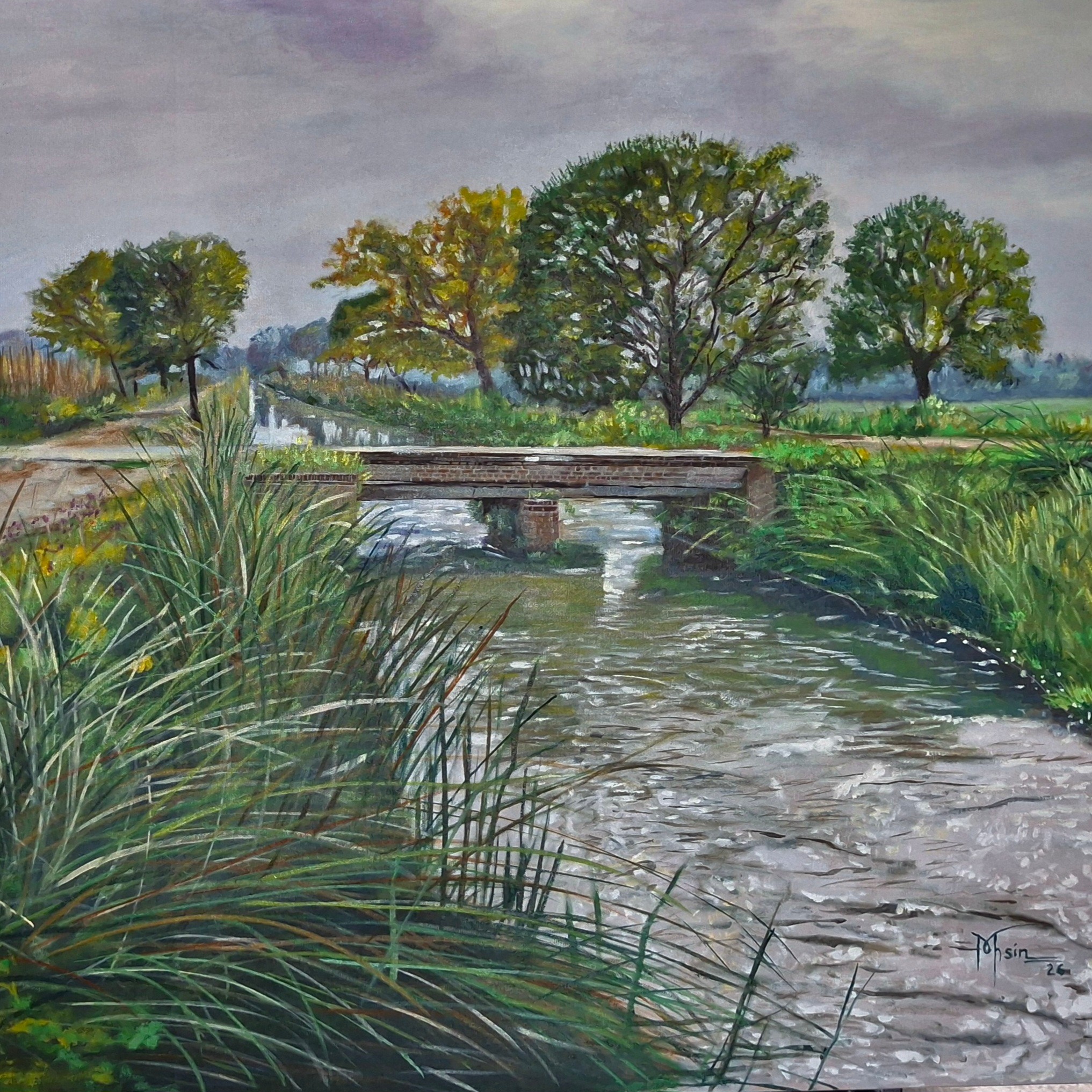 The Canal Bridge by Mohsin