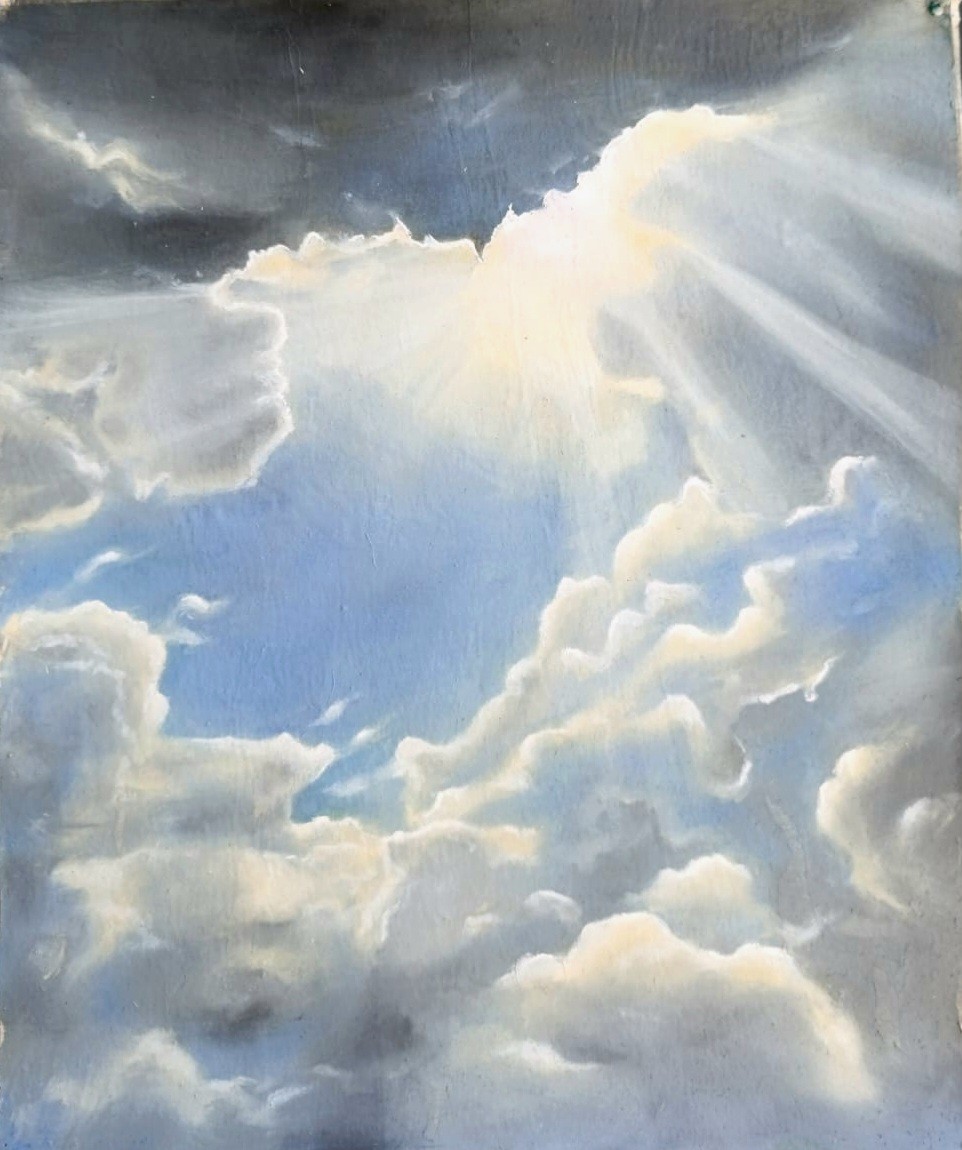 Light Through Clouds by Mustabshirah Shah