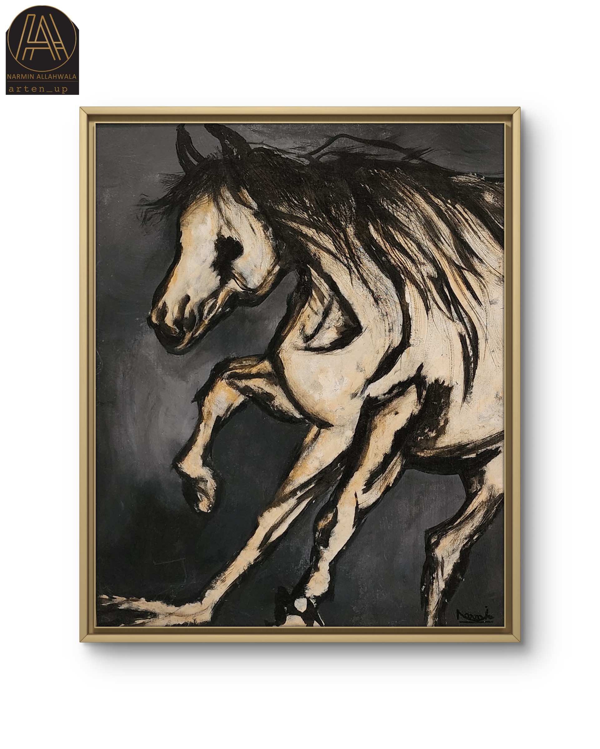 The Blind Gallop  by Narmin Allahwala