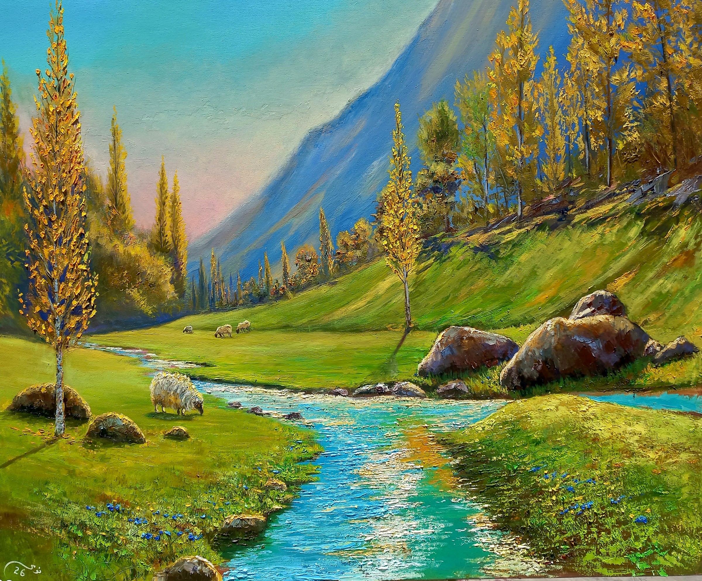 autumn in skardu by Nomi