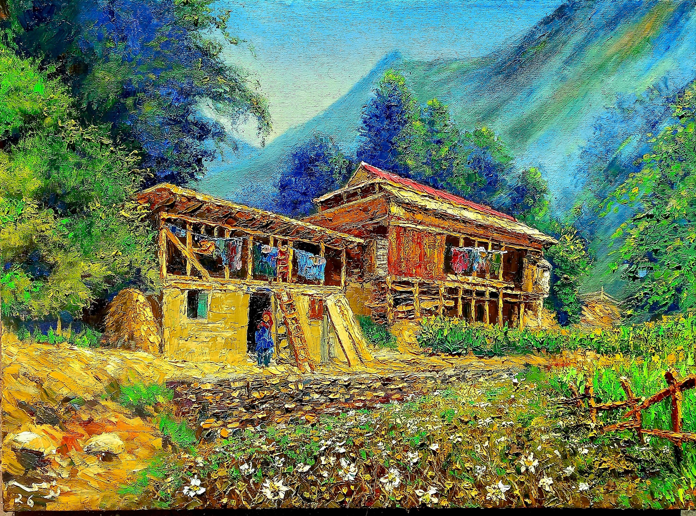 Beauty of Sharda Valley AJK pakistan by Nomi
