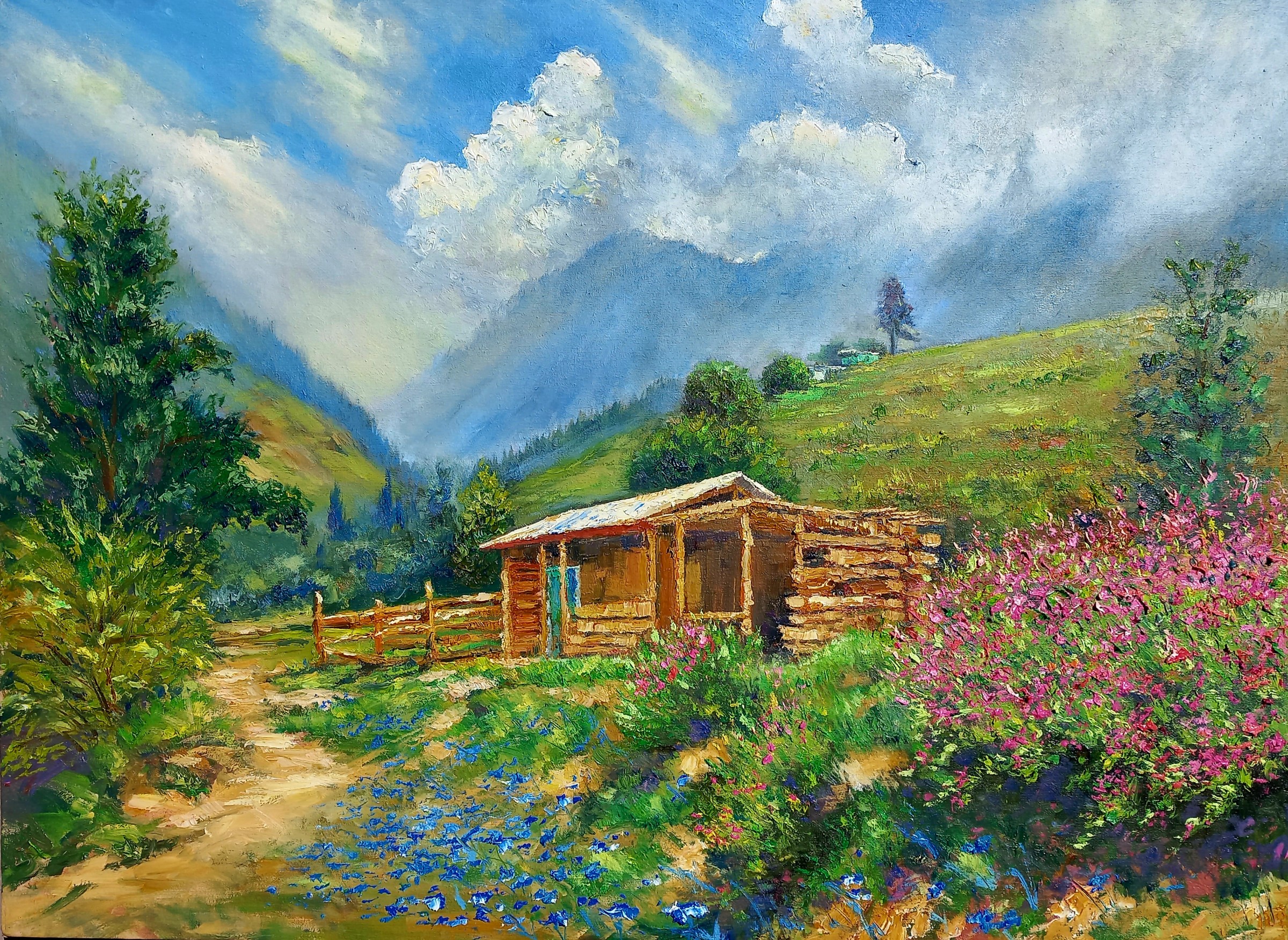 Keran valley  AJK pakistan by Nomi