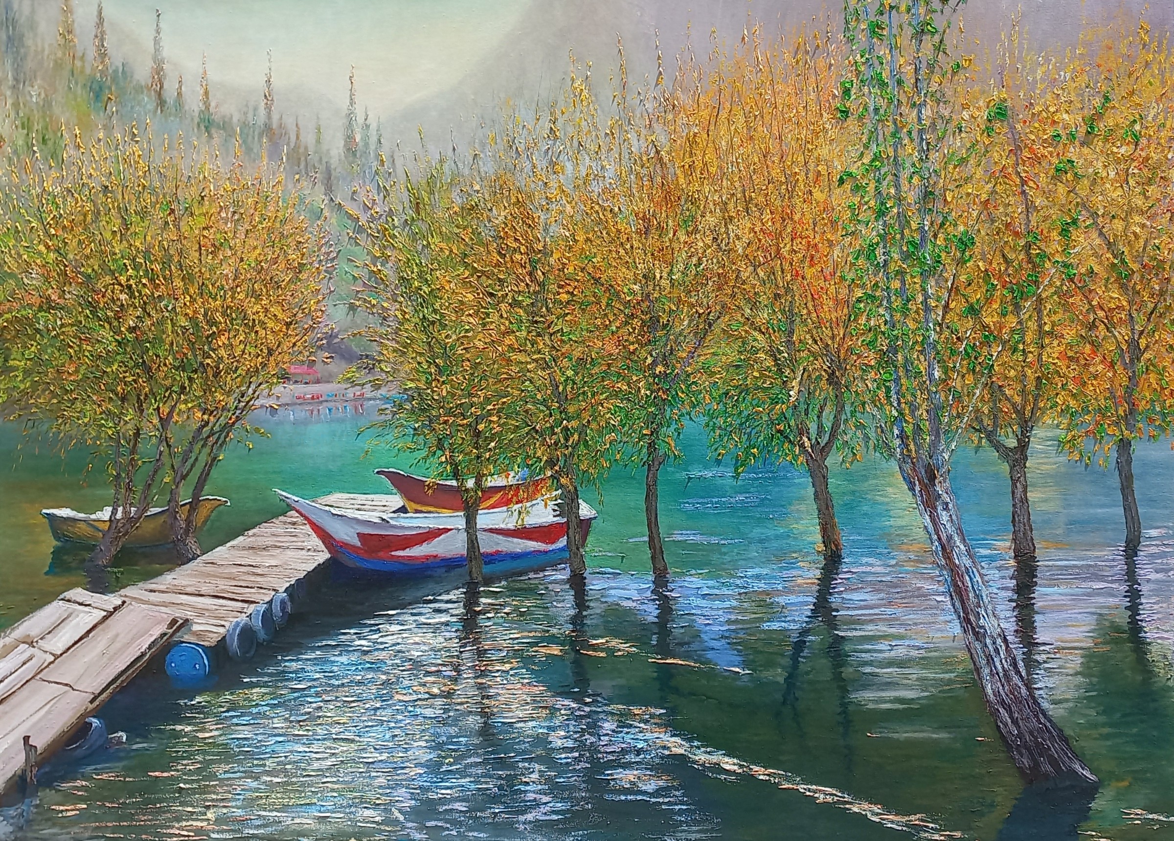 Upper kachura lake skardu by Nomi