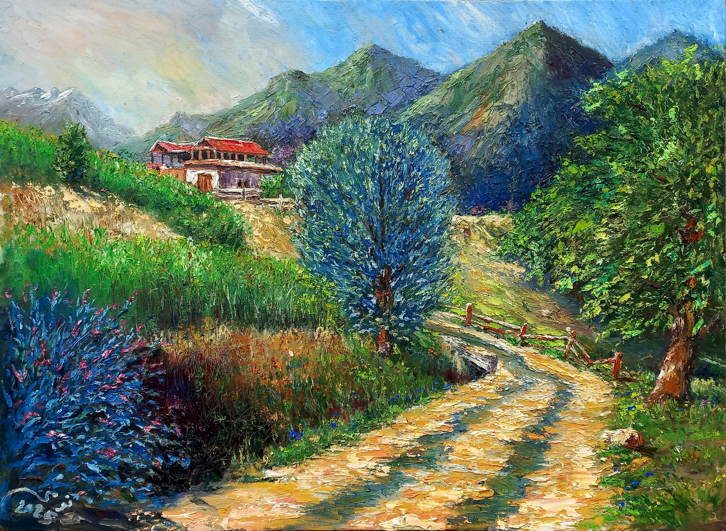 Sharda valley AJK pakistan by Nomi