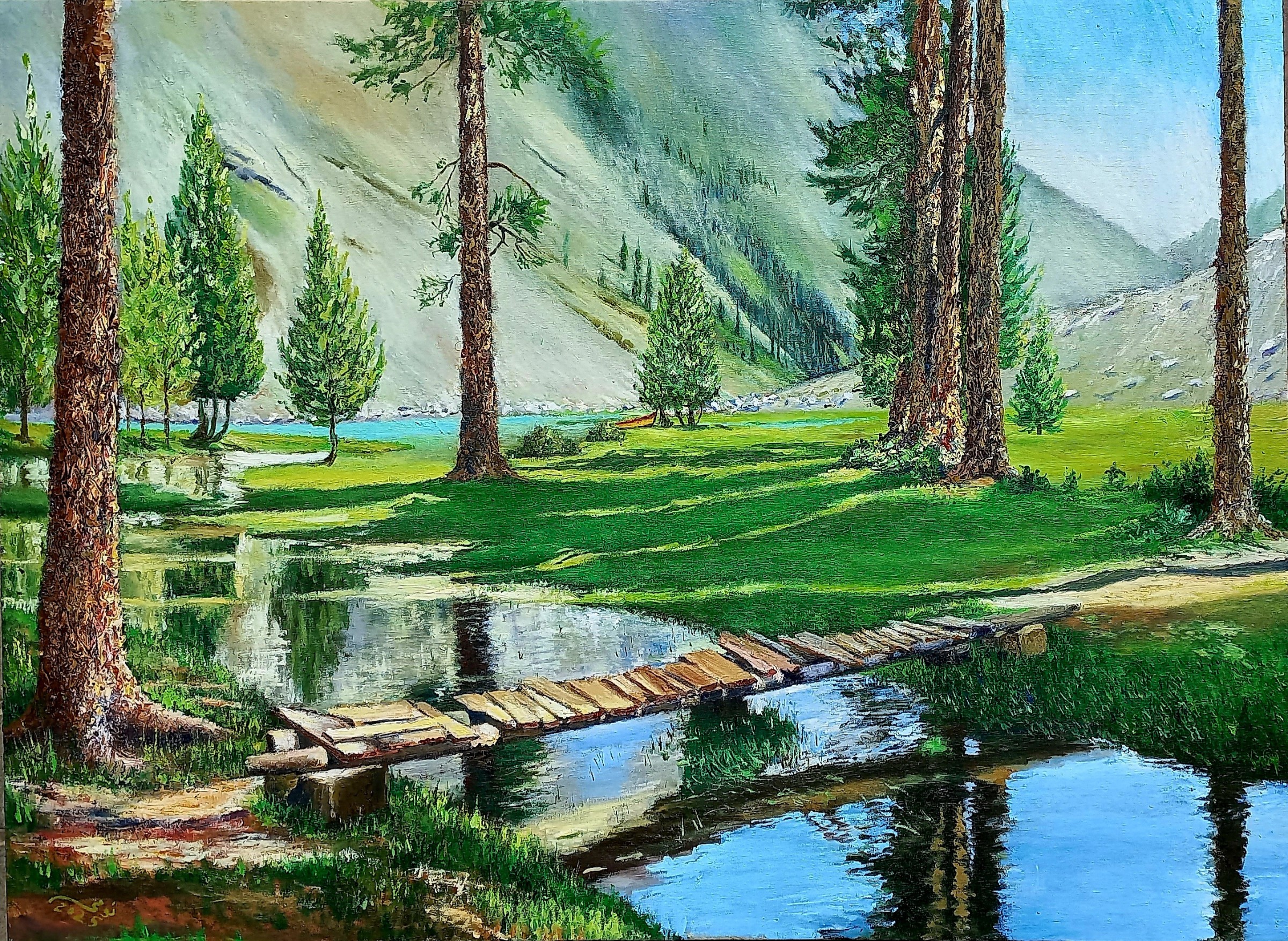 Saifullah Lake Swat by Nomi