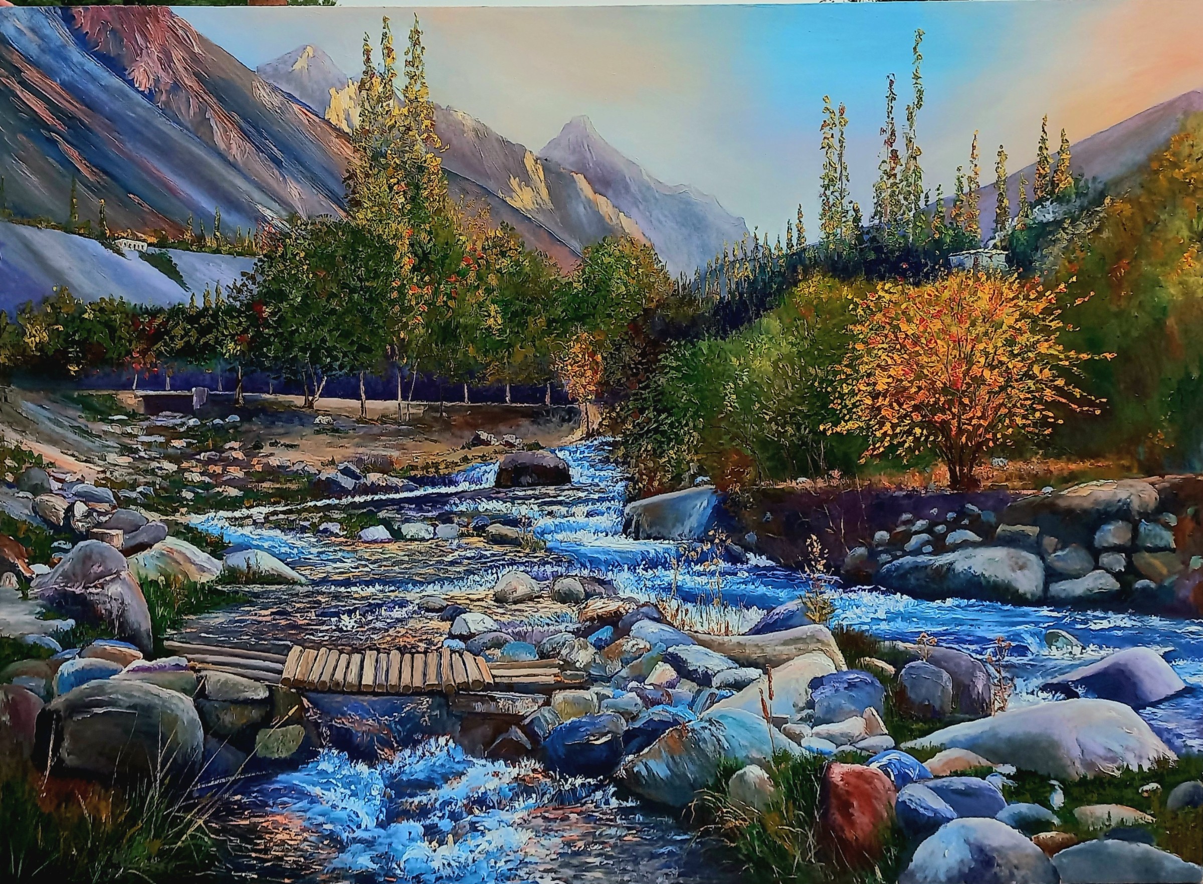 Autumn in skardu by Nomi