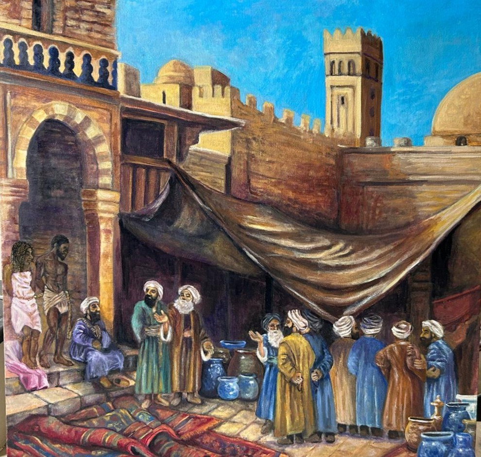 Market place by Saadia