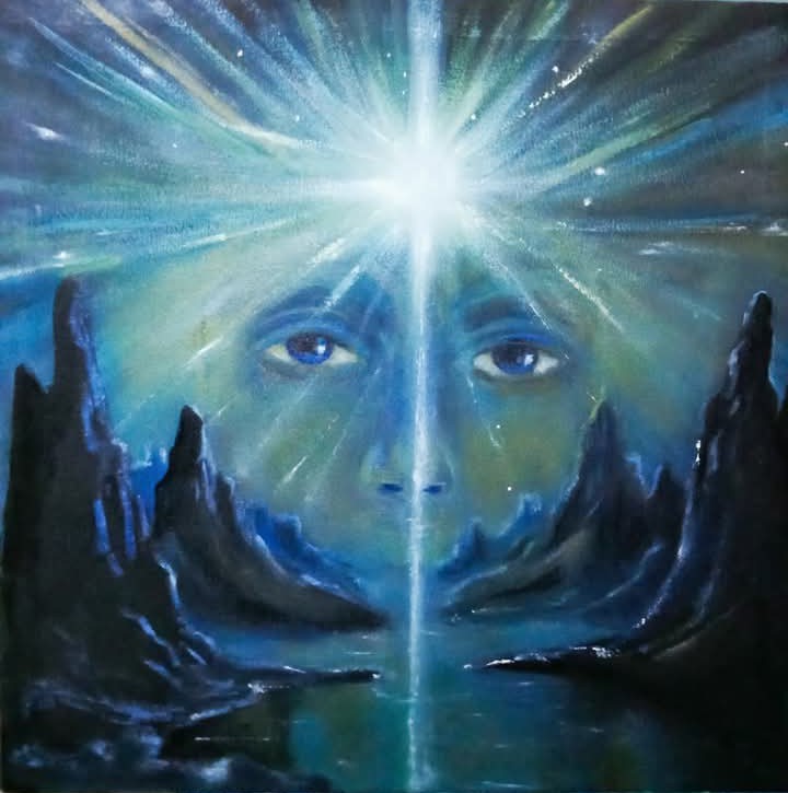 Surreal portrait by Saadia