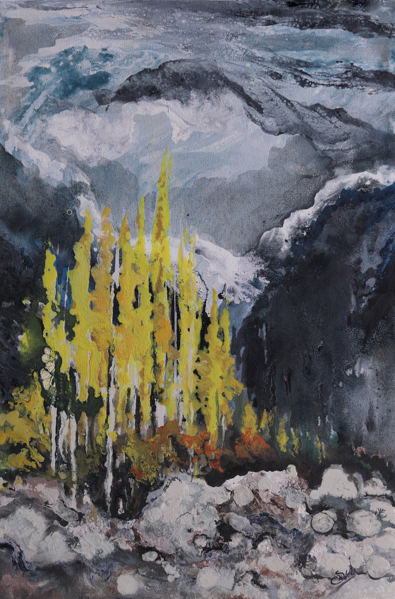 Autumn in Shigar by Shehla Farooq