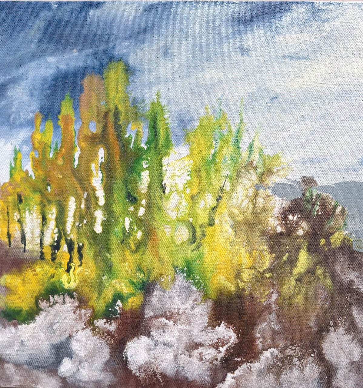 Autumn in Shigar - VII by Shehla Farooq
