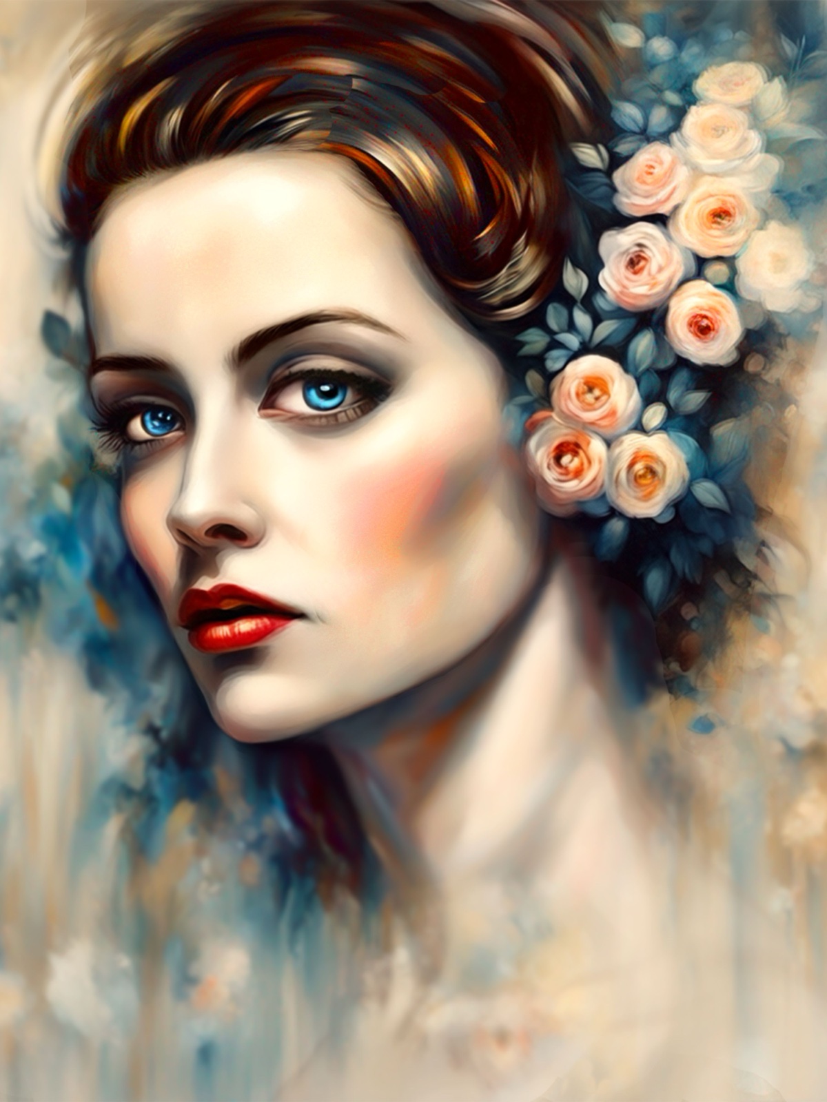 Portrait of a Musician by Yara